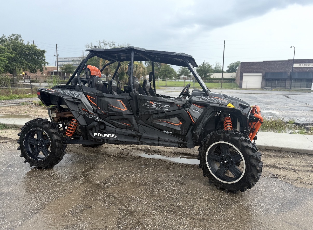 Polaris RZR with off-road tires